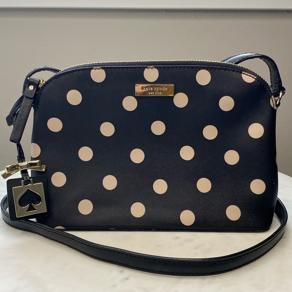 Kate Spade Polka Dot Crossbody Purse